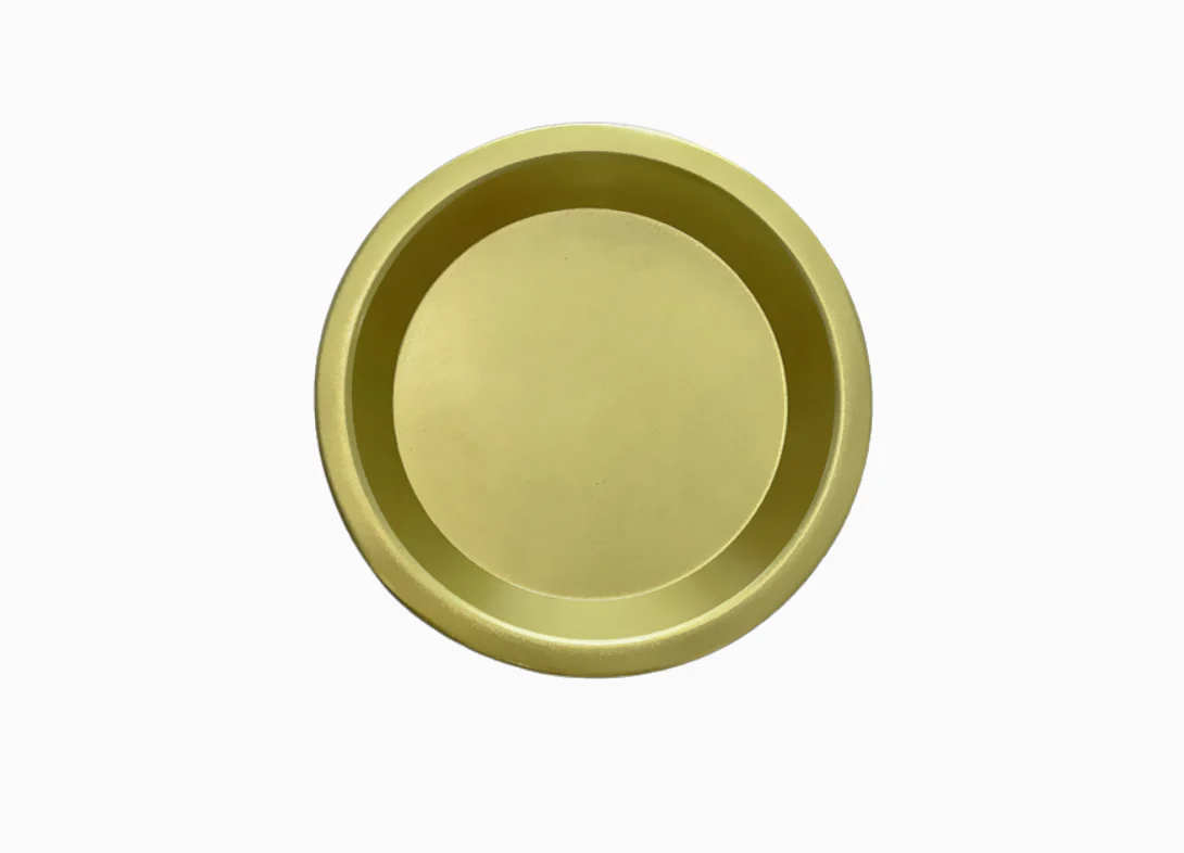 Candle Metallic Tray - Gold