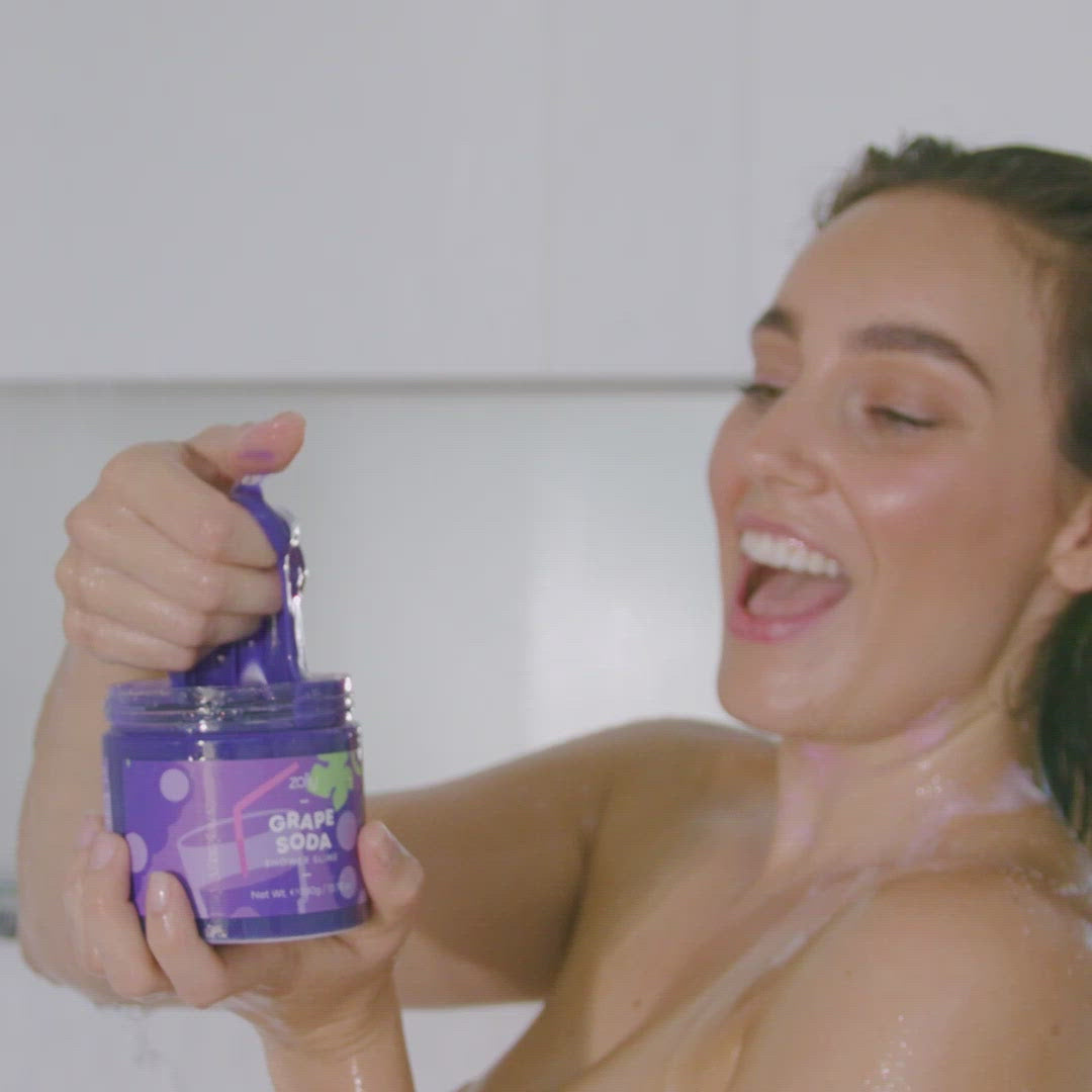 Grape Soda Shower Slime