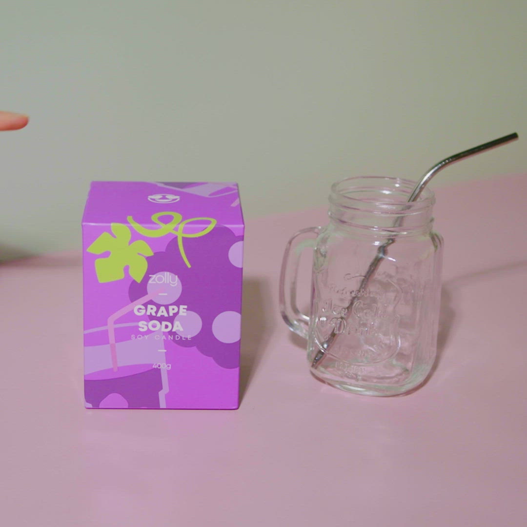 Grape Soda Candle 400g