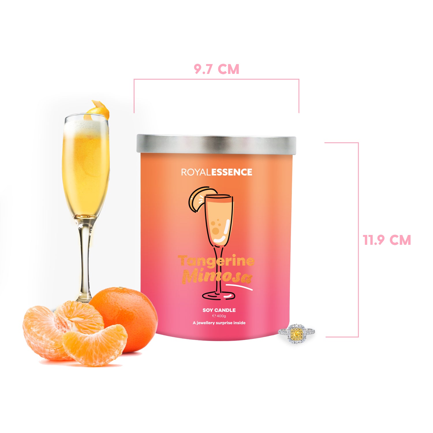 Tangerine Mimosa (Candle)