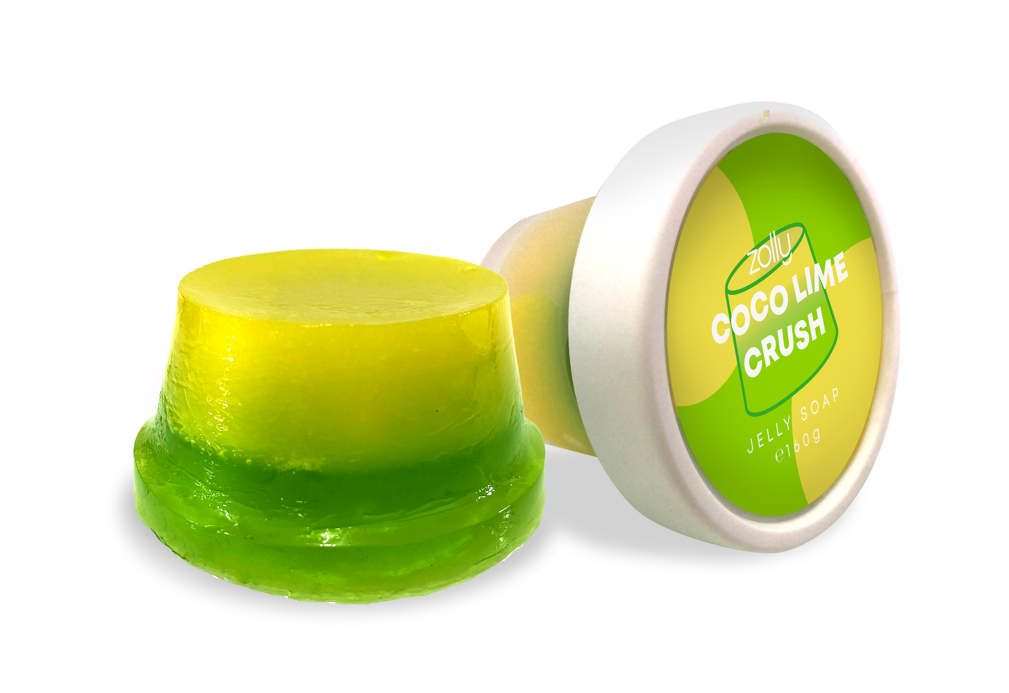 Coco Lime Crush Jelly Soap - 160g