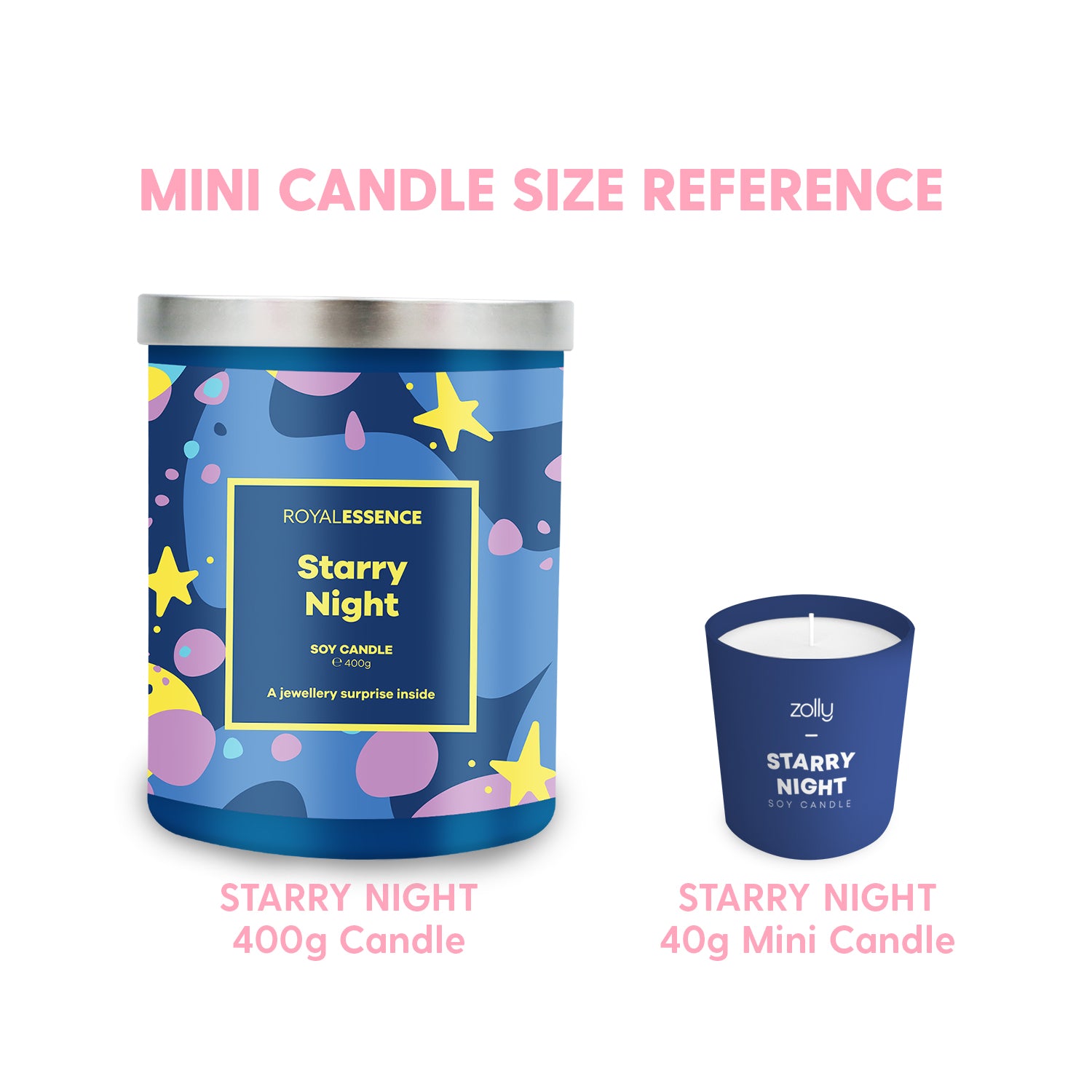 Starry Night Mini Candle 40g